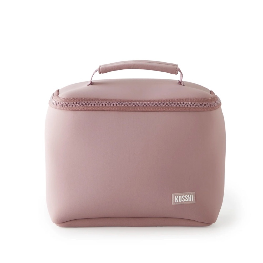KUSSHI Small Train Case - Mauve Neoprene